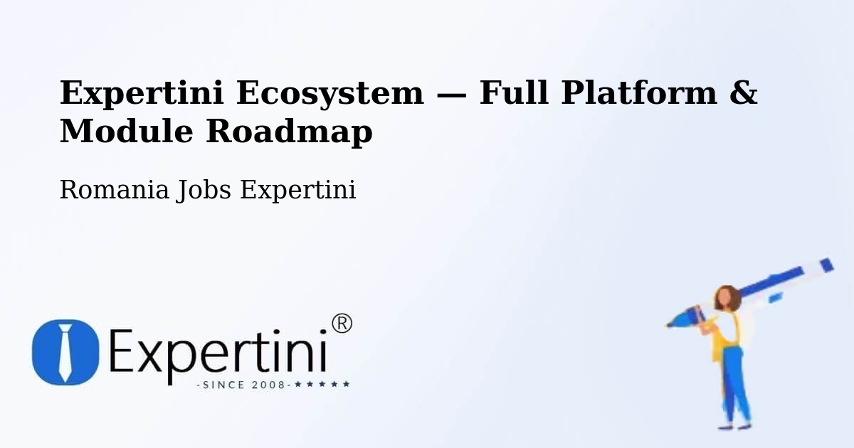 Expertini Ecosystem — Full Platform & Module Roadmap – Plosca