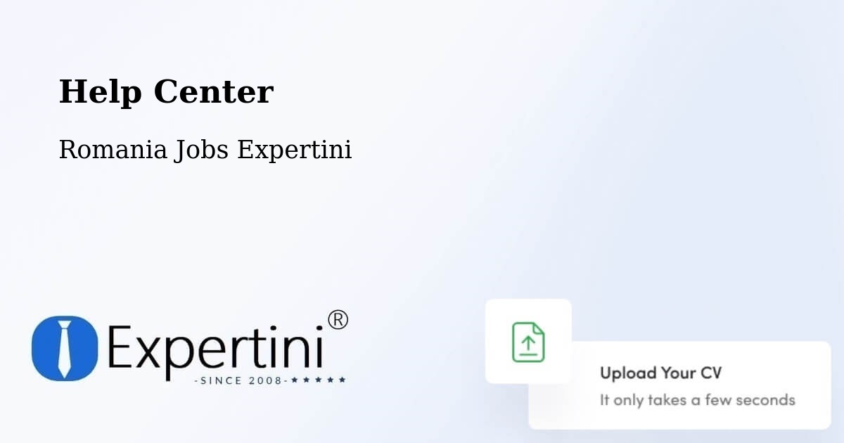 Help Center – Plosca - Romania Jobs Expertini